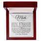 To My Mom On My Wedding Day, Forever Love Necklace