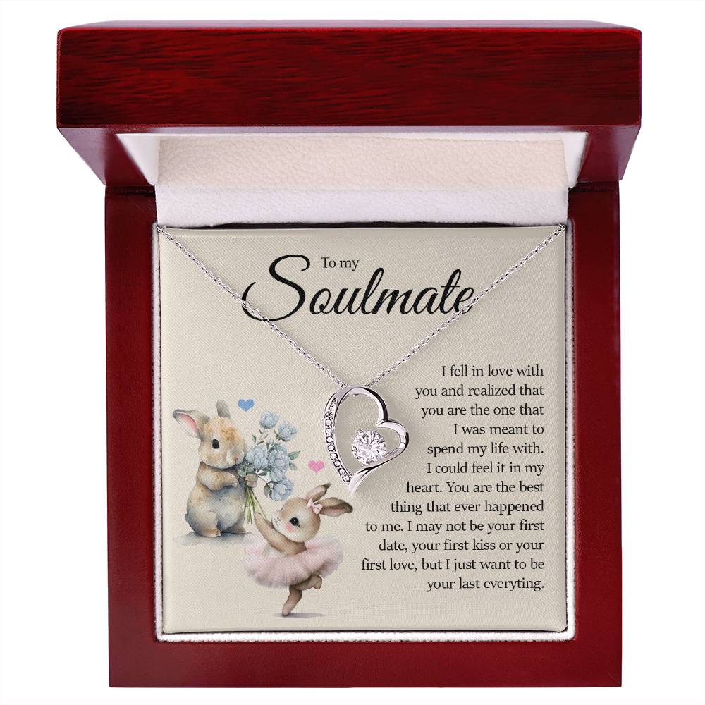 To My Soulmate, Forever Love Necklace