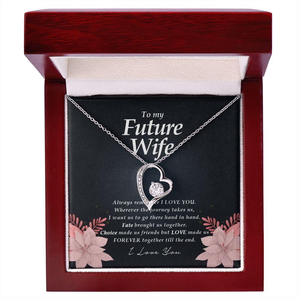 To My Future Wife, Forever Heart Necklace