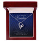To an Amazing Leader Gift, Forever Heart Necklace