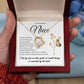 Forever Heart Necklace, Niece Gift