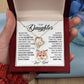 Forever Heart Necklace, Daughter Gift