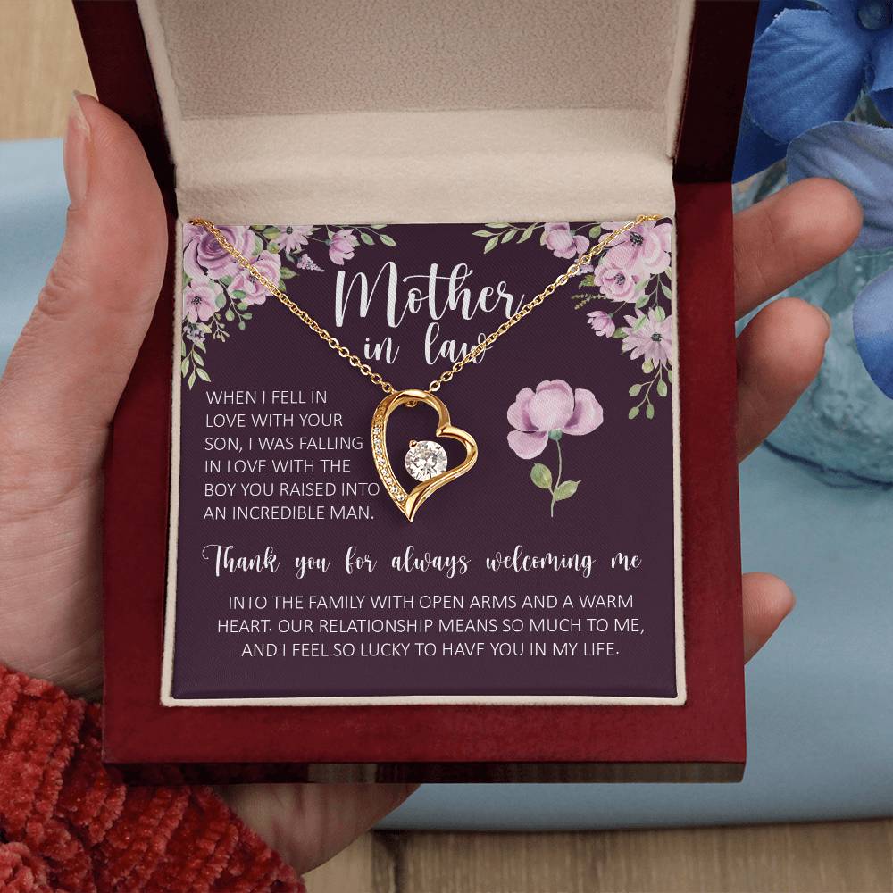 Mother In Law, Forever Love Necklace