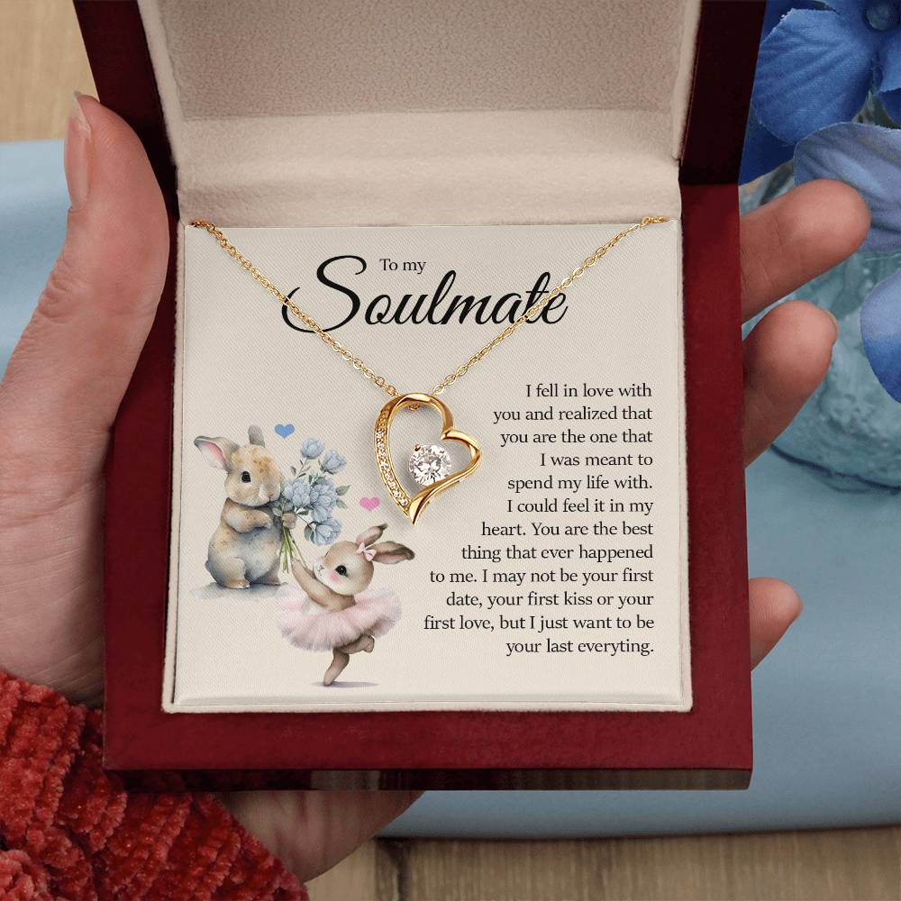 To My Soulmate, Forever Love Necklace