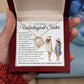 Forever Heart Necklace, Unbiological Sister Gift