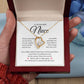 Forever Heart Necklace, Niece Gift