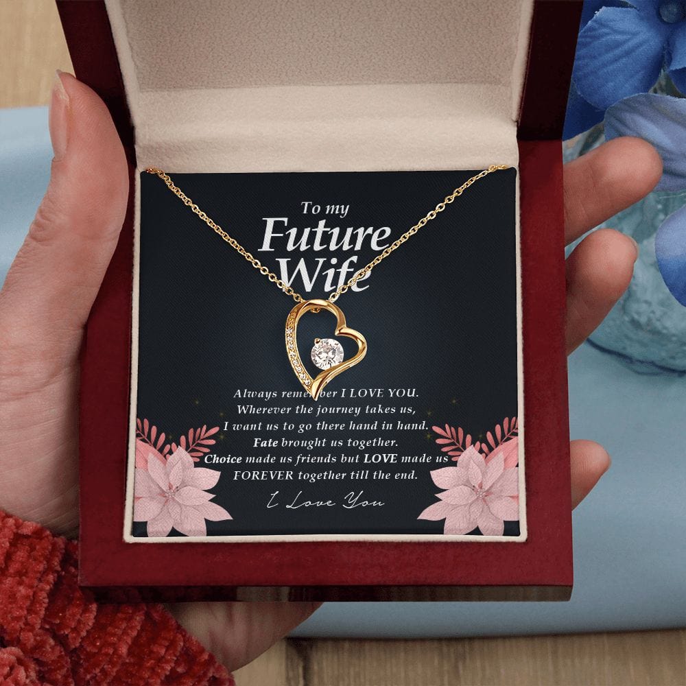 To My Future Wife, Forever Heart Necklace