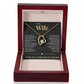 Forever Love Necklace - To My Wife "My Life Changed"