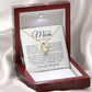 To My Mom On My Wedding Day, Forever Love Necklace