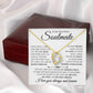 To My Beautiful Soulmate "In Your Arms I Have Found My Happily Ever After" Necklace