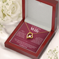 Forever Love Necklace - To My Beautiful Wife "You Are My Best Friend"