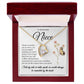 Forever Heart Necklace, Niece Gift