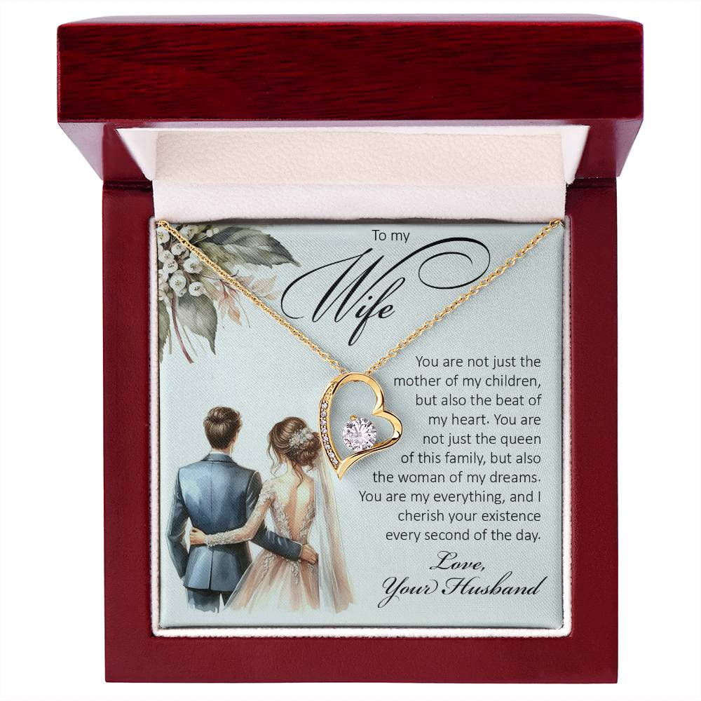 To My Wife, Forever Love Necklace