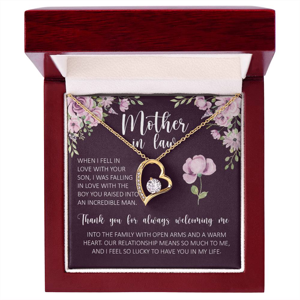 Mother In Law, Forever Love Necklace