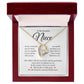 Forever Heart Necklace, Niece Gift