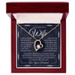 To My Beautiful Wife, Forever Love Necklace