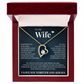 Forever Love Necklace - To My Wife - "Meeting You Was Fate"