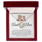 Forever Heart Necklace, Aunt and Niece Gift