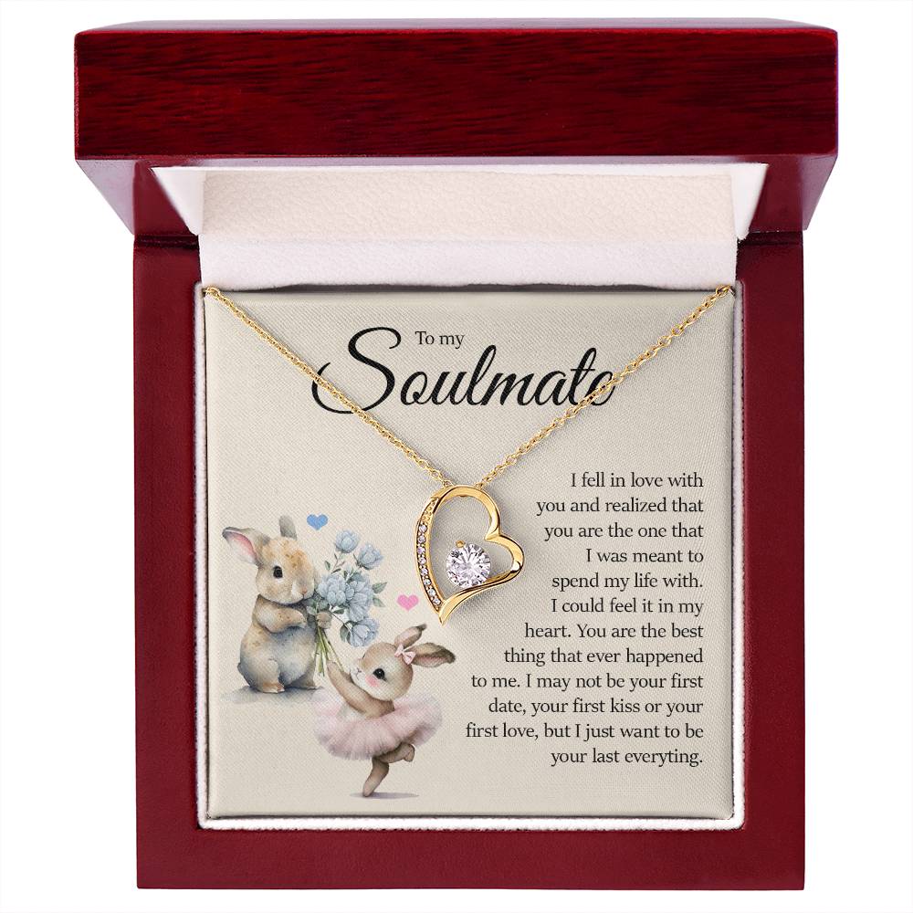 To My Soulmate, Forever Love Necklace