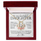 Forever Heart Necklace, Daughter Gift