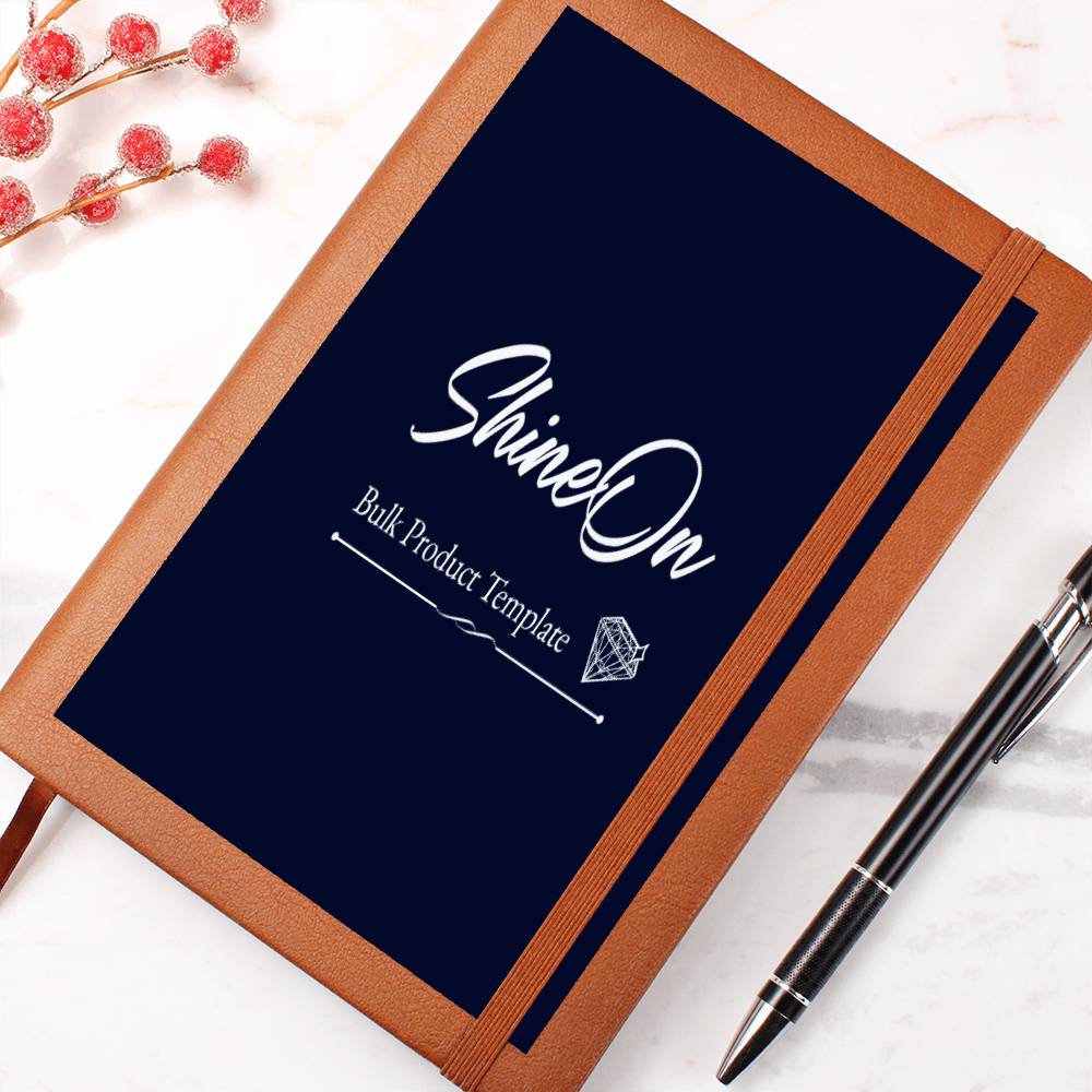 Graphic Leather Journal