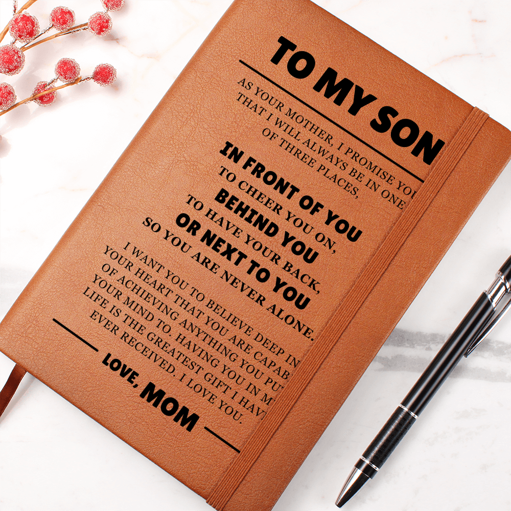 Graphic Journal - To My Son "You Are Never Alone"