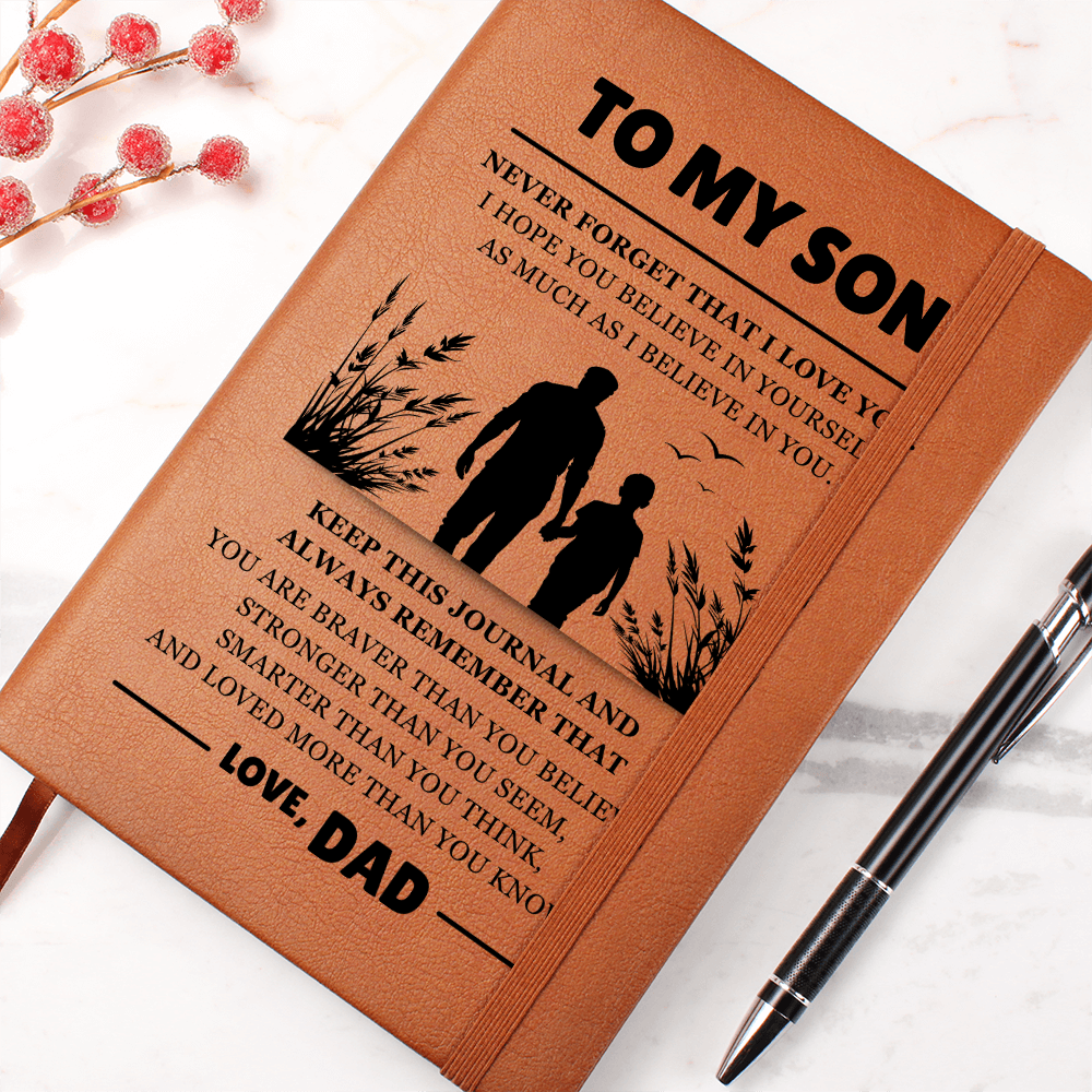 Graphic Journal - To My Son "Never Forget That I Love You"