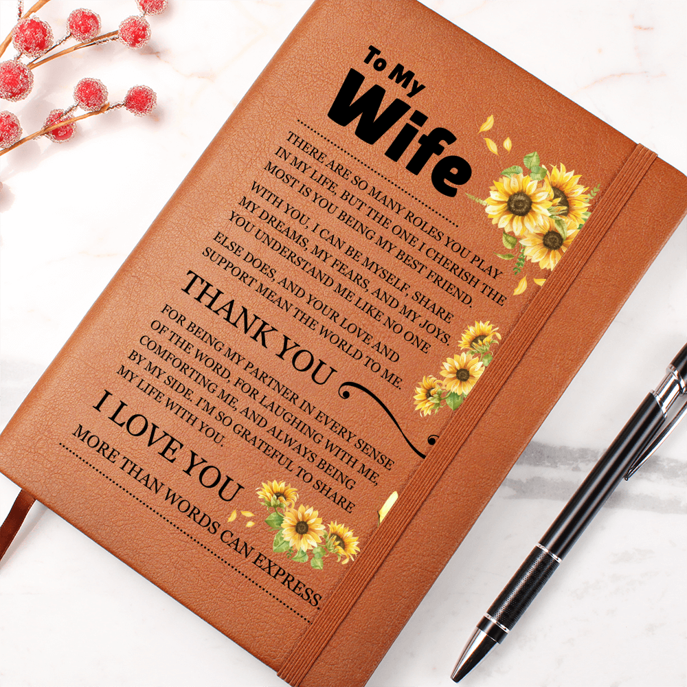 Graphic Journal - To My Wife "Thank You"