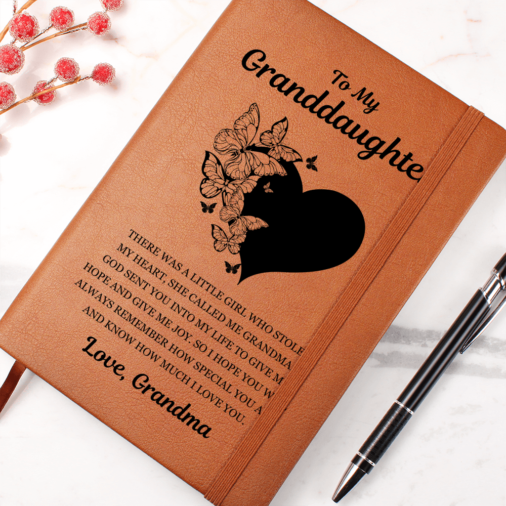 Graphic Journal - To My Granddaughter "God Sent You Into My Life"