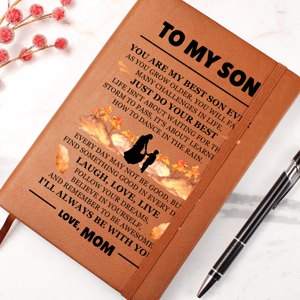 Graphic Journal - To My Son "Just Do Your Best"
