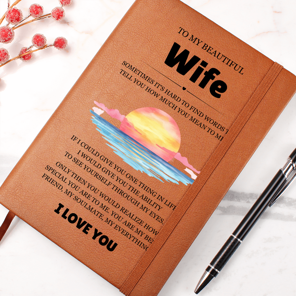 Graphic Journal - To My Beautiful Wife "My Everything"
