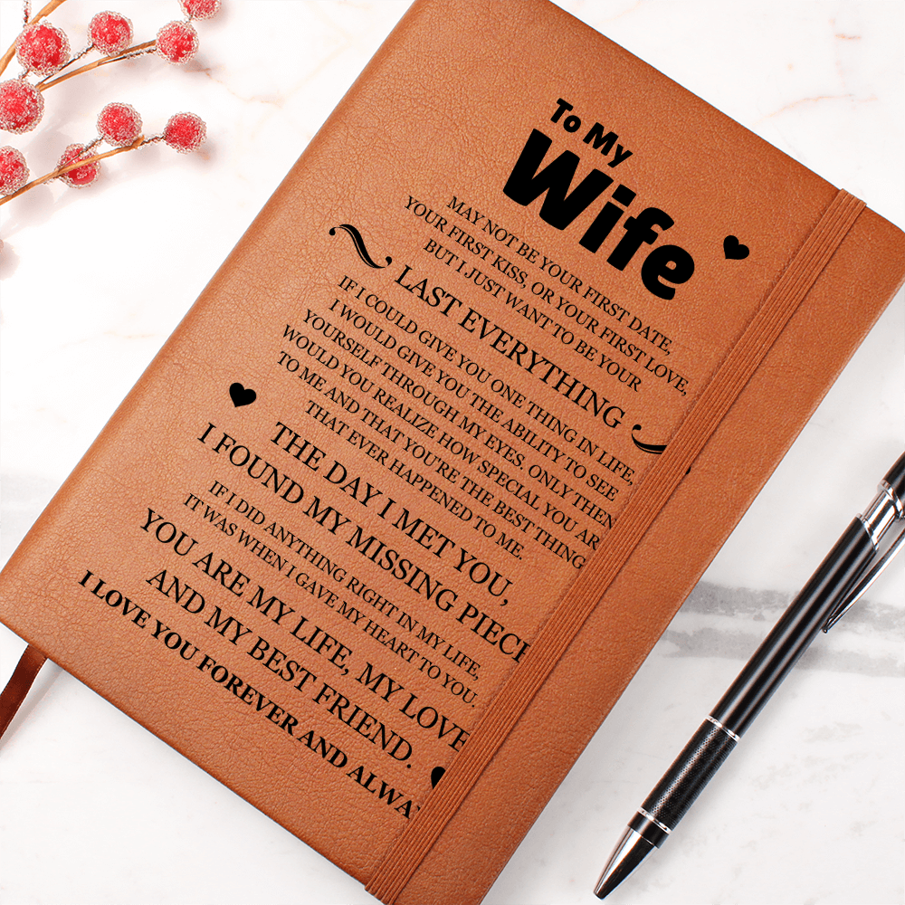 Graphic Journal - To My Wife "You Are My Life"