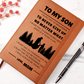 Graphic Journal - To My Son "Never Give Up"