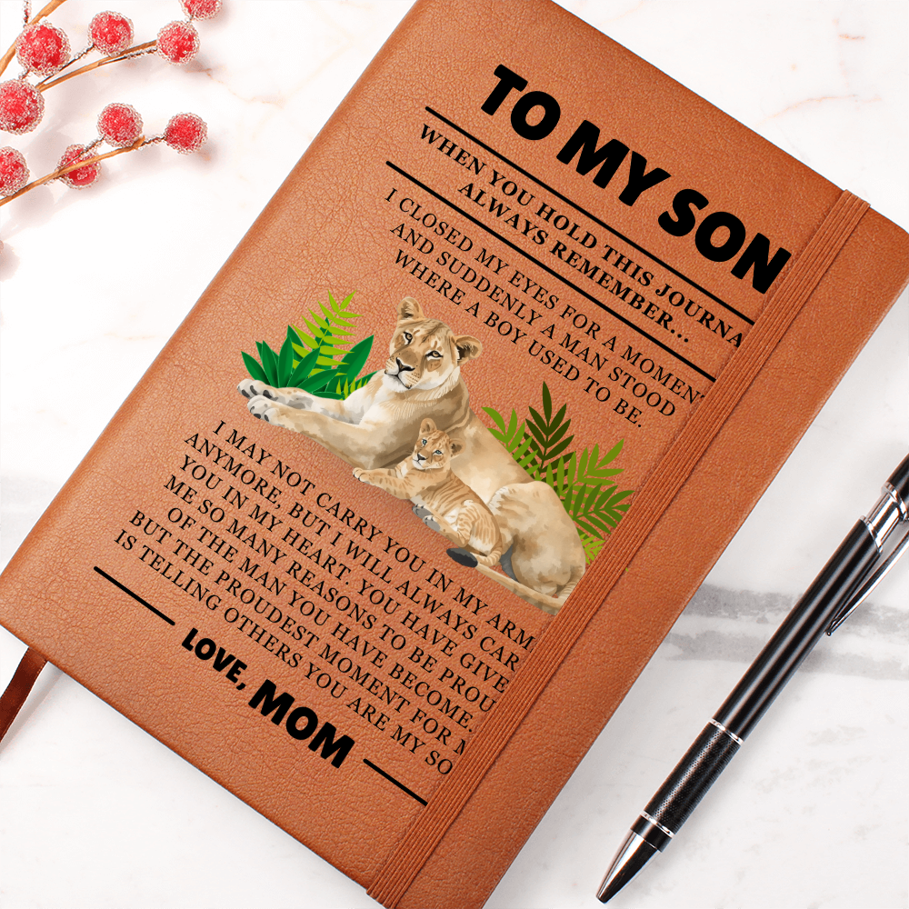 Graphic Journal - To My Son "Always Remember"