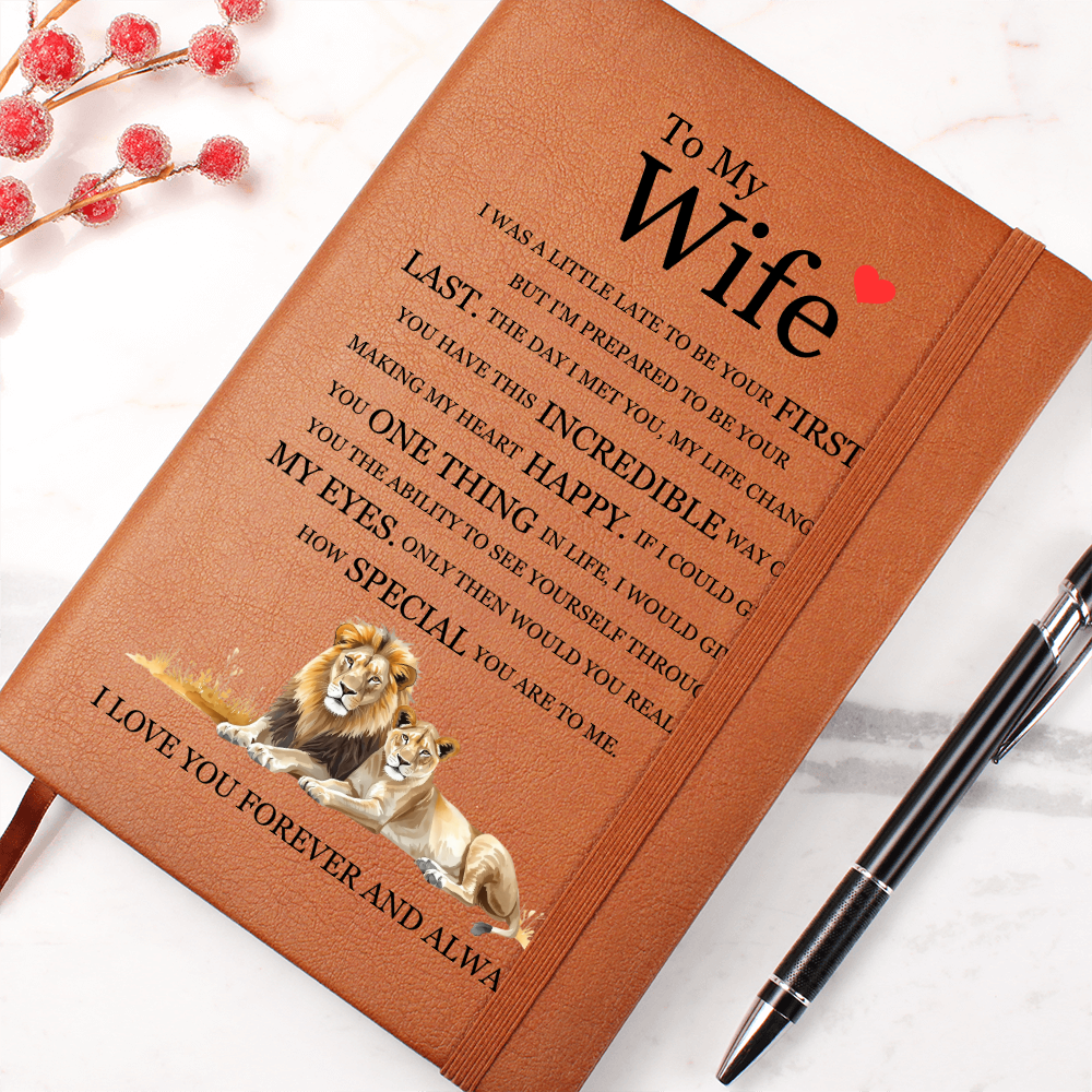 Graphic Journal - To My Wife "My Life Changed"