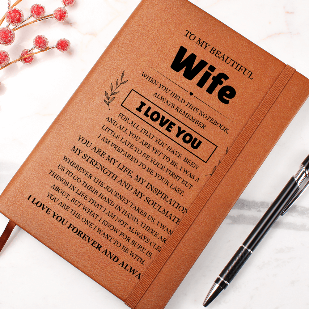 Graphic Journal - To My Beautiful Wife "I Love You"