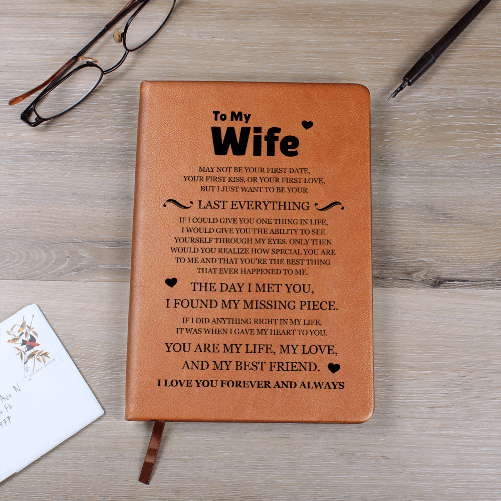 Graphic Journal - To My Wife "You Are My Life"