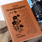 Graphic Journal - To My Granddaughter "I Will Always Love You"