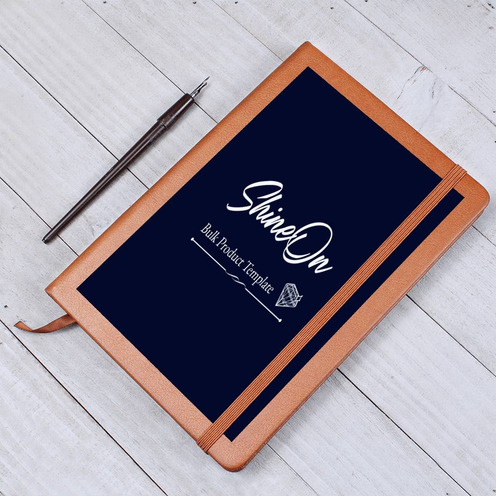 Graphic Leather Journal