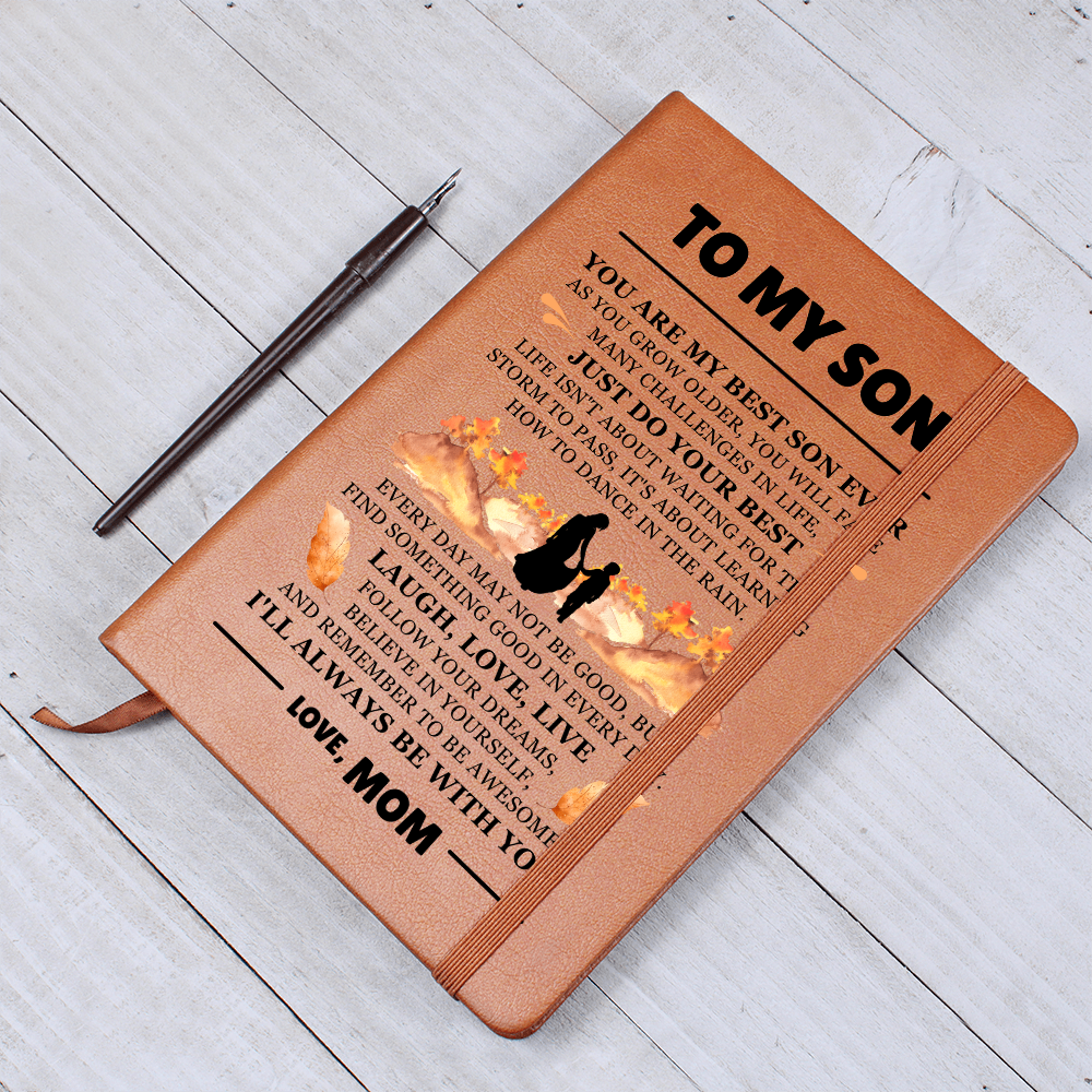 Graphic Journal - To My Son "Just Do Your Best"