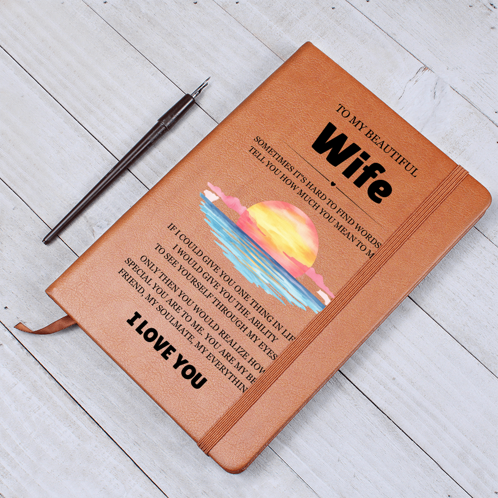 Graphic Journal - To My Beautiful Wife "My Everything"