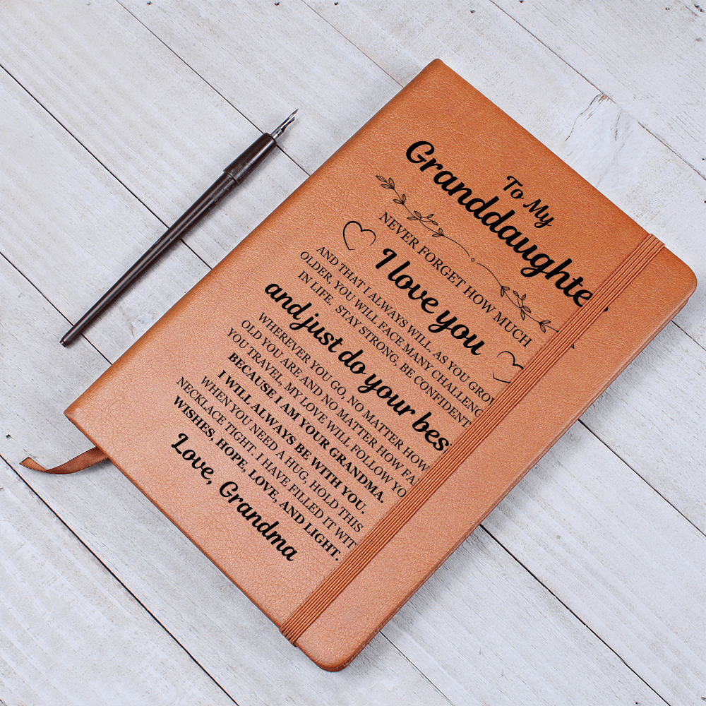 Graphic Journal - To My Granddaughter "I Love You"