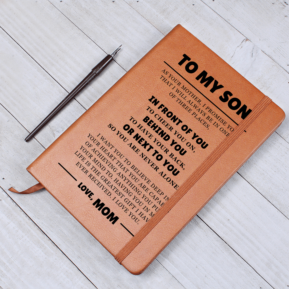Graphic Journal - To My Son "You Are Never Alone"