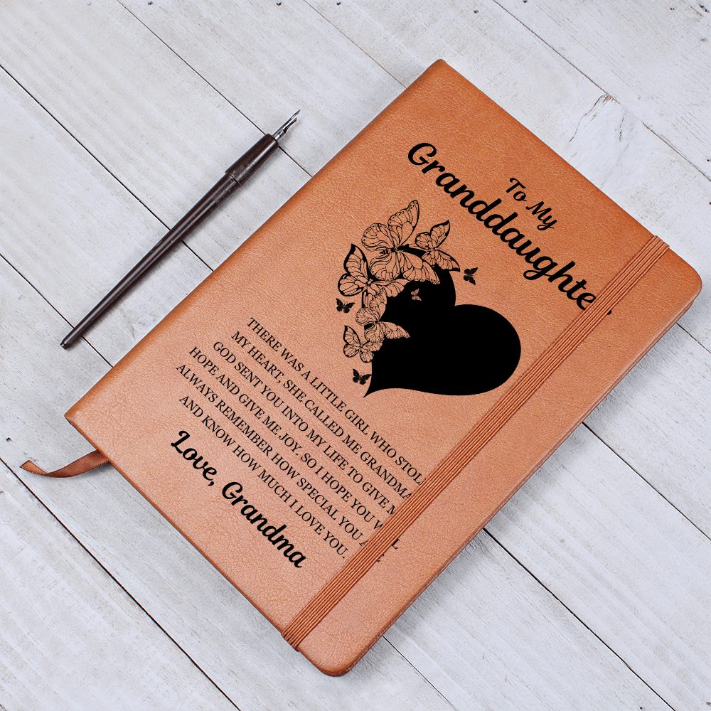 Graphic Journal - To My Granddaughter "God Sent You Into My Life"