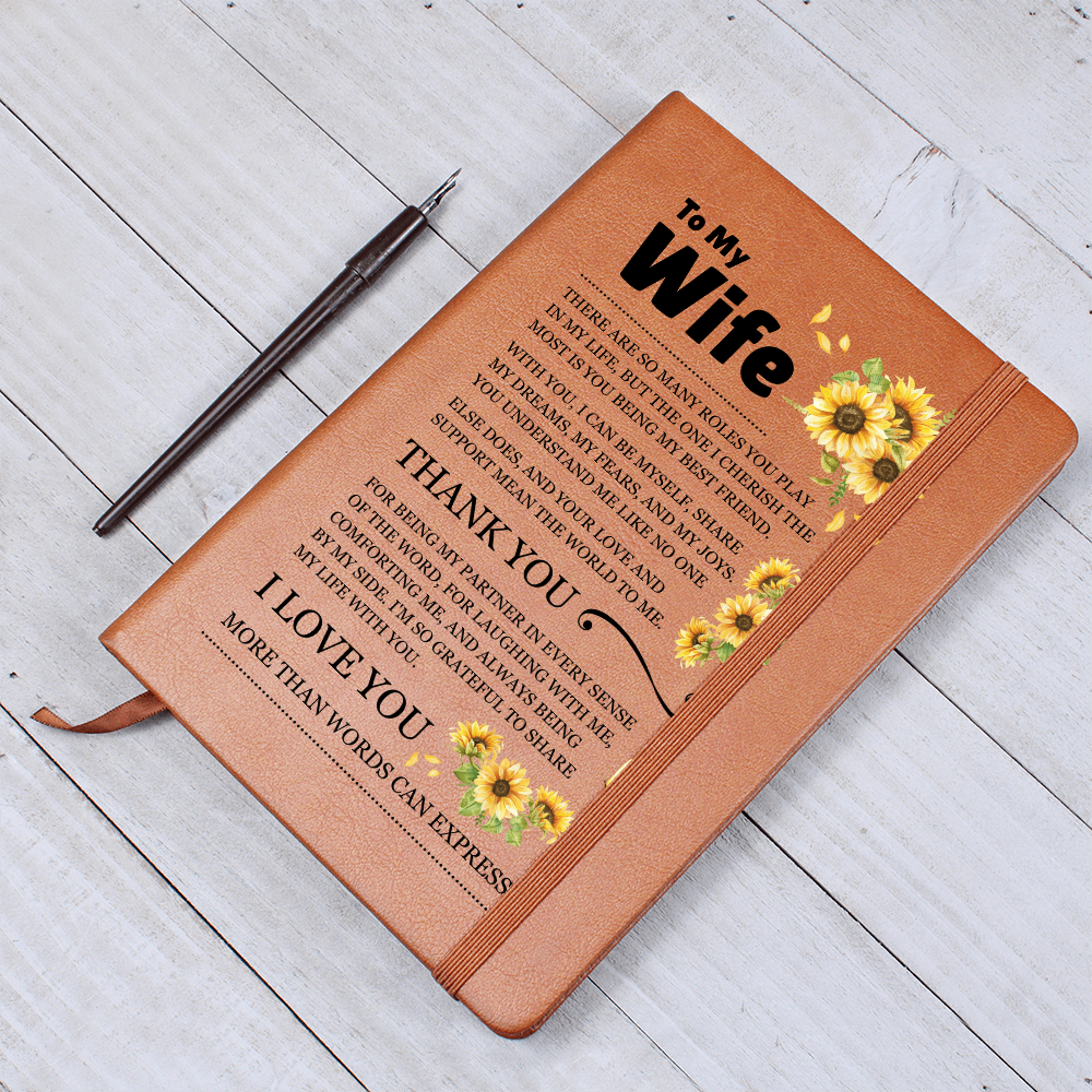 Graphic Journal - To My Wife "Thank You"