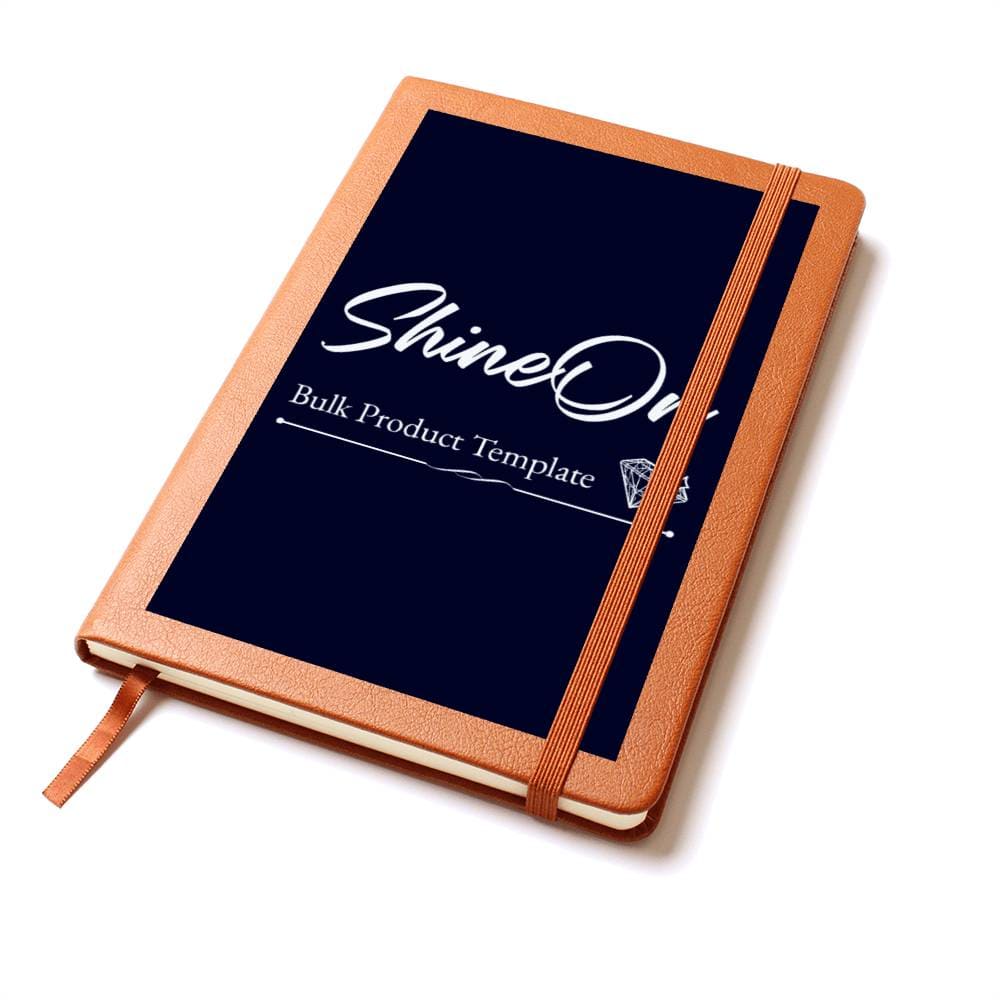 Graphic Leather Journal