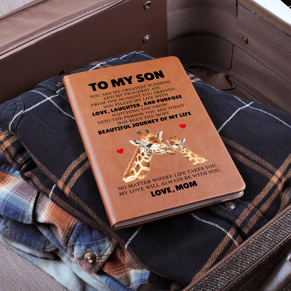 Graphic Journal - To My Son "You Are My Greatest Blessing"