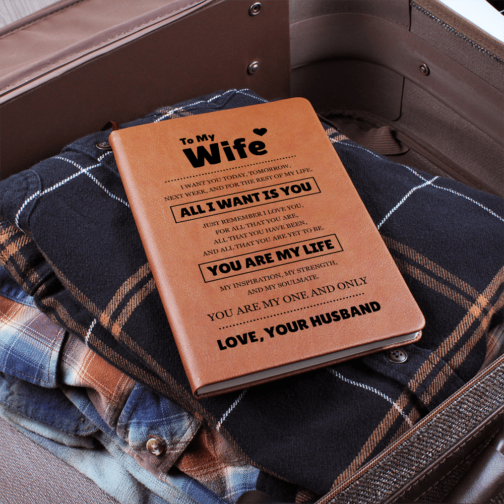 Graphic Journal - To My Wife "You Are My Life"