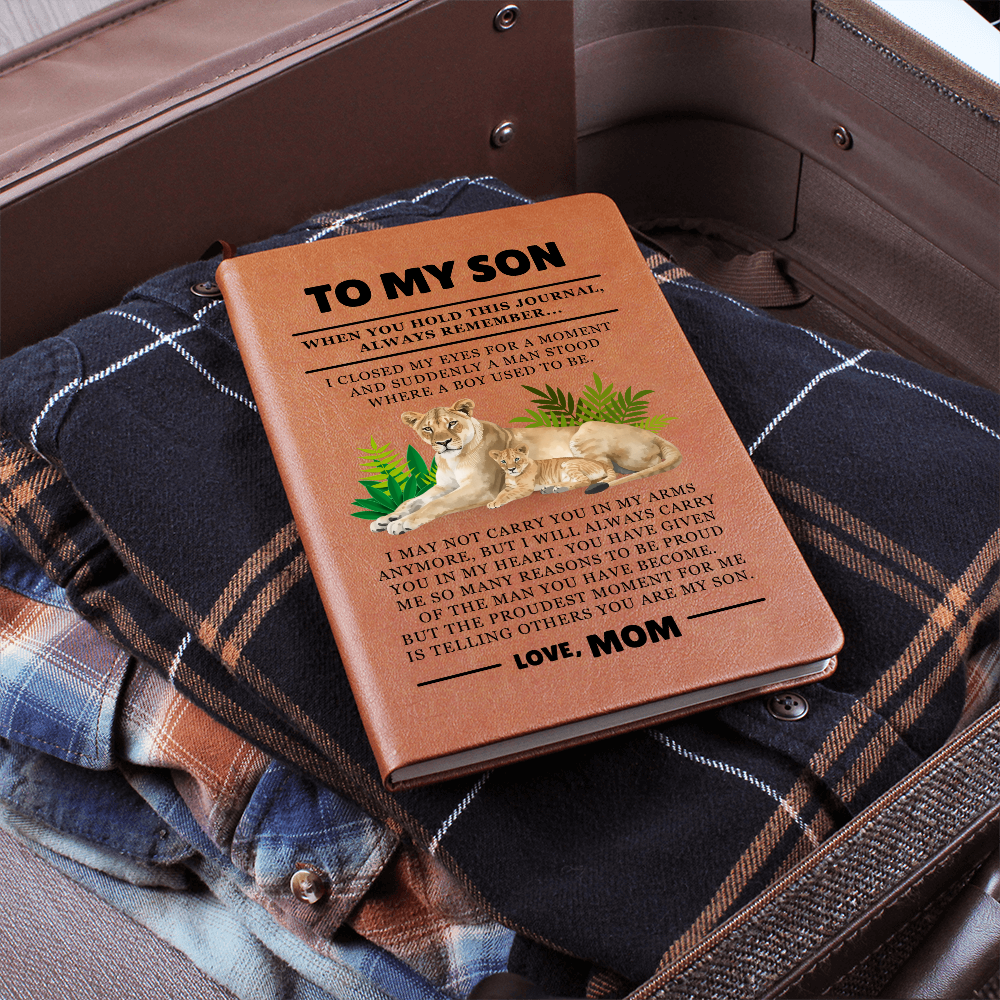 Graphic Journal - To My Son "Always Remember"