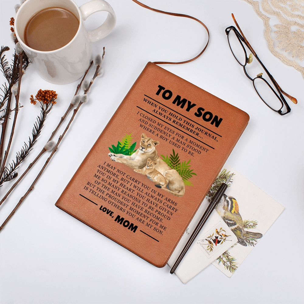 Graphic Journal - To My Son "Always Remember"